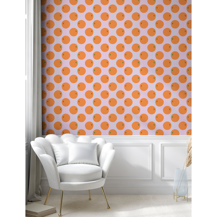Ebern Designs Ealyn Peel & Stick Geometric Wallpaper Wayfair